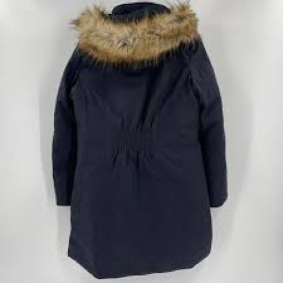 Michael Kors Down Jacket Women's Medium Removable Hood Navy Blue - Medium - Picture 3 of 5